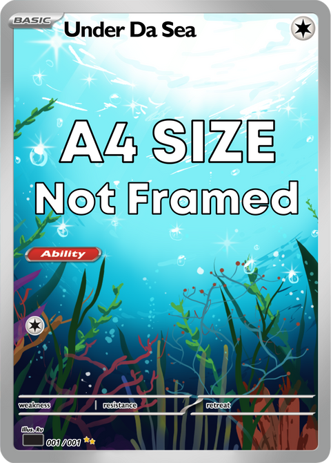 A4 Sized Sticker Print