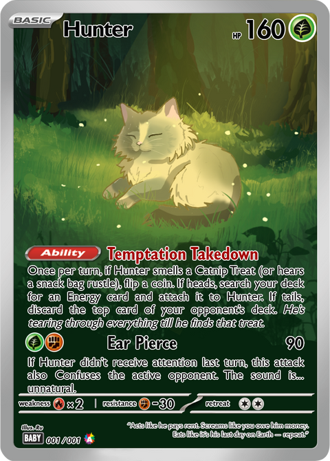 Custom Pokepet Card