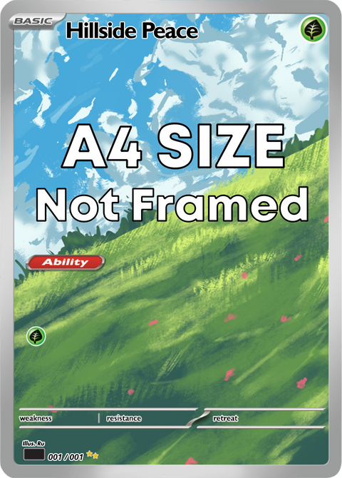 A4 Sized Sticker Print